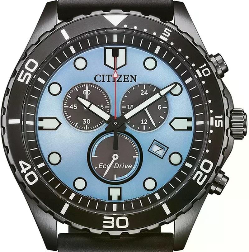 CITIZEN Attesa Eco-Drive Solar Watch — Lightweight, 10 ATM Water-Resistant